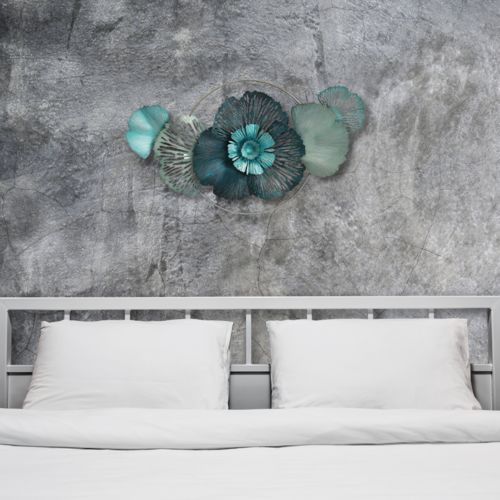 Customer photo review of Metal Wall Art 98x57 FLORAL