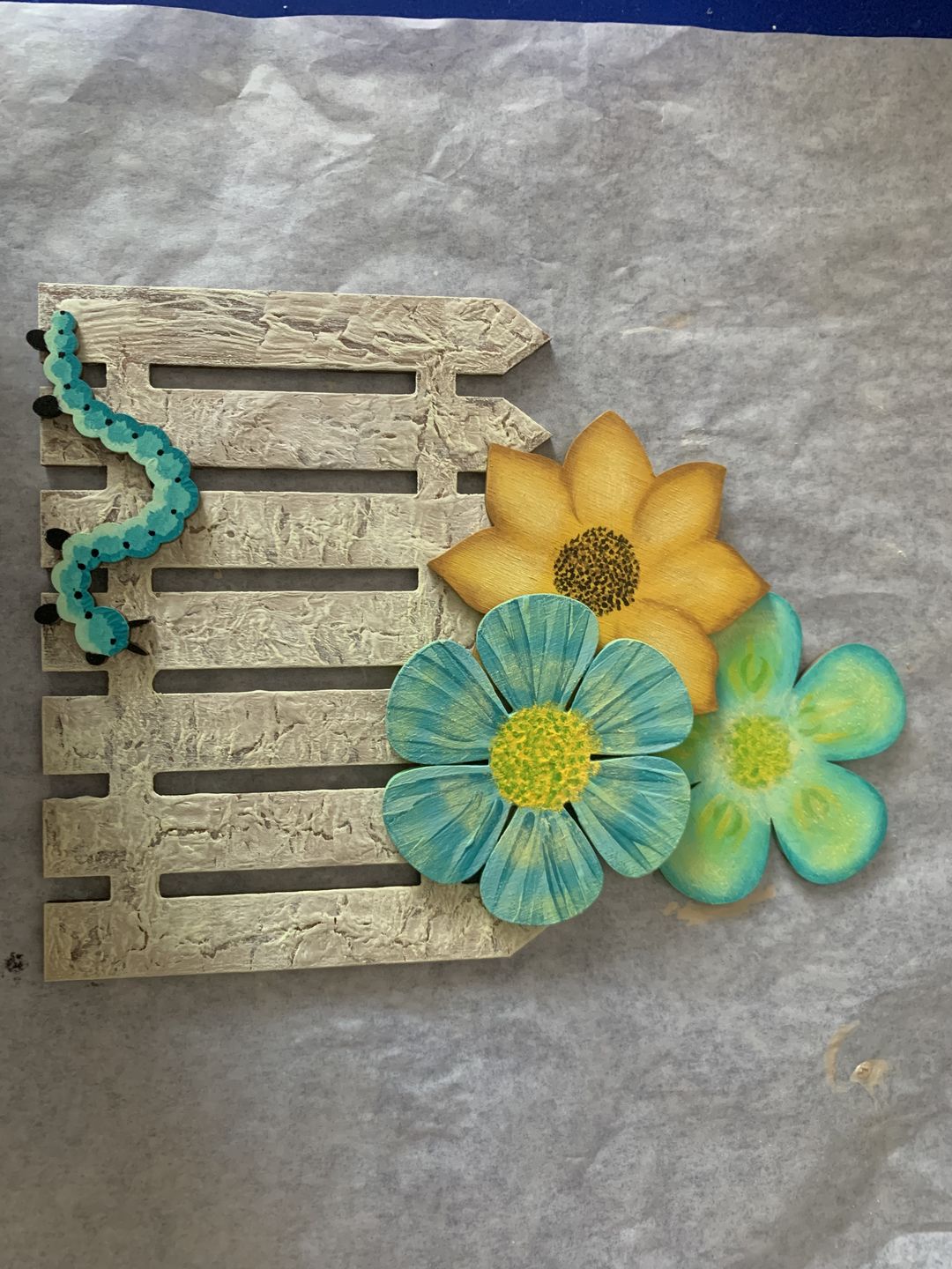 Customer photo review of Unfinished Wooden Butterfly Shape - Insect - Animal - Wildlife - Craft - up to 24" DIY