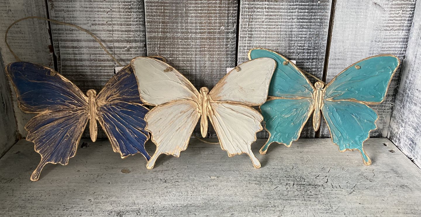 Customer photo review of Unfinished Wooden Butterfly Shape - Insect - Animal - Wildlife - Craft - up to 24" DIY