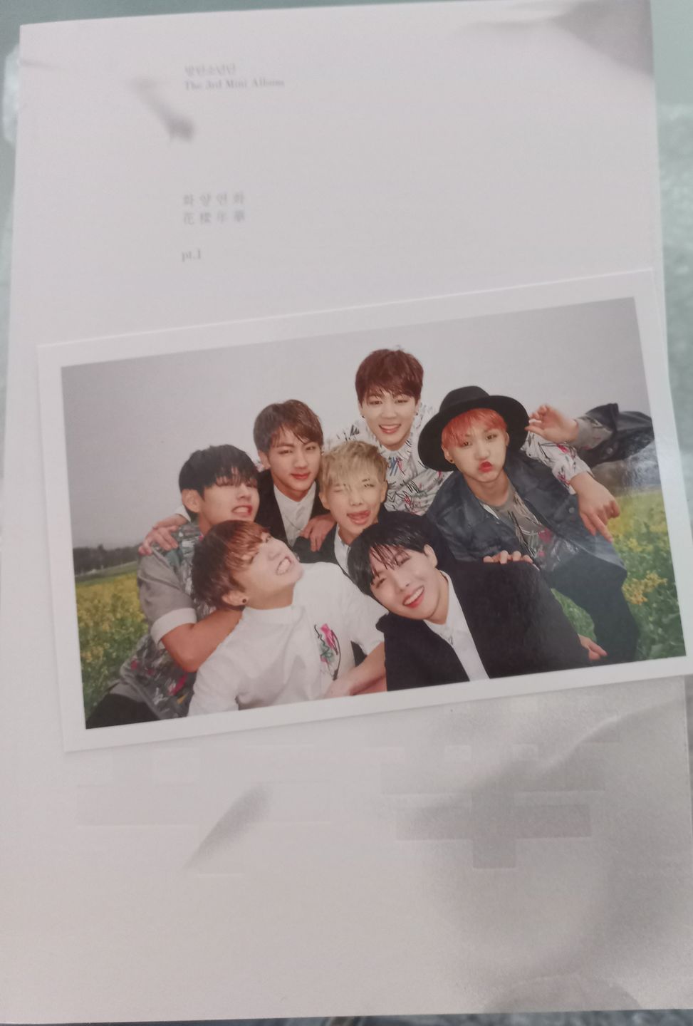 Customer photo review of BTS - 3RD MINI ALBUM IN THE MOOD FOR LOVE PT.1