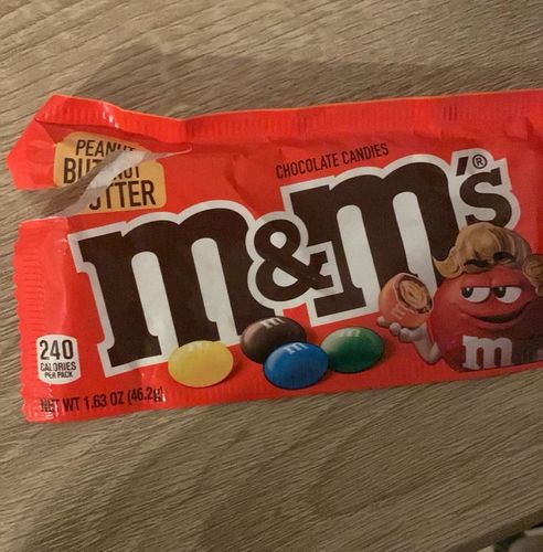 Customer photo review of M&m's beurre de cacahuète