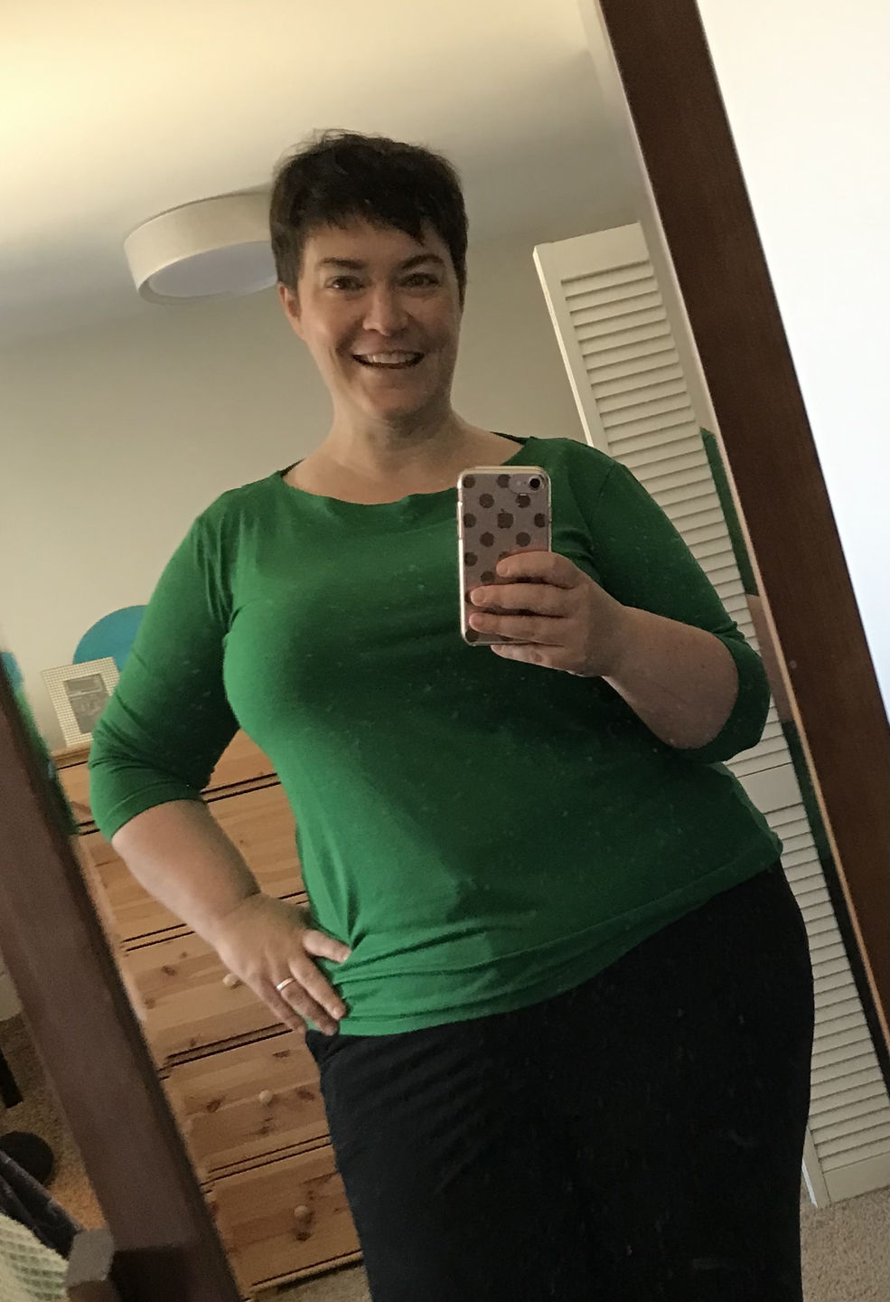 Customer photo review of *Freshly Baked* Boatneck Top