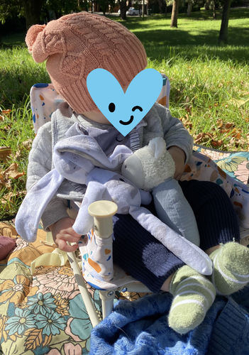 Customer photo review of Charlie baby chair v2