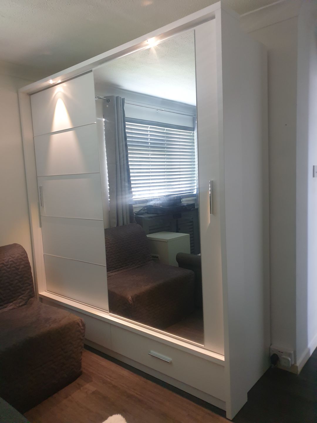 Customer photo review of Arti 5 - 2 Sliding Door Wardrobe 200cm