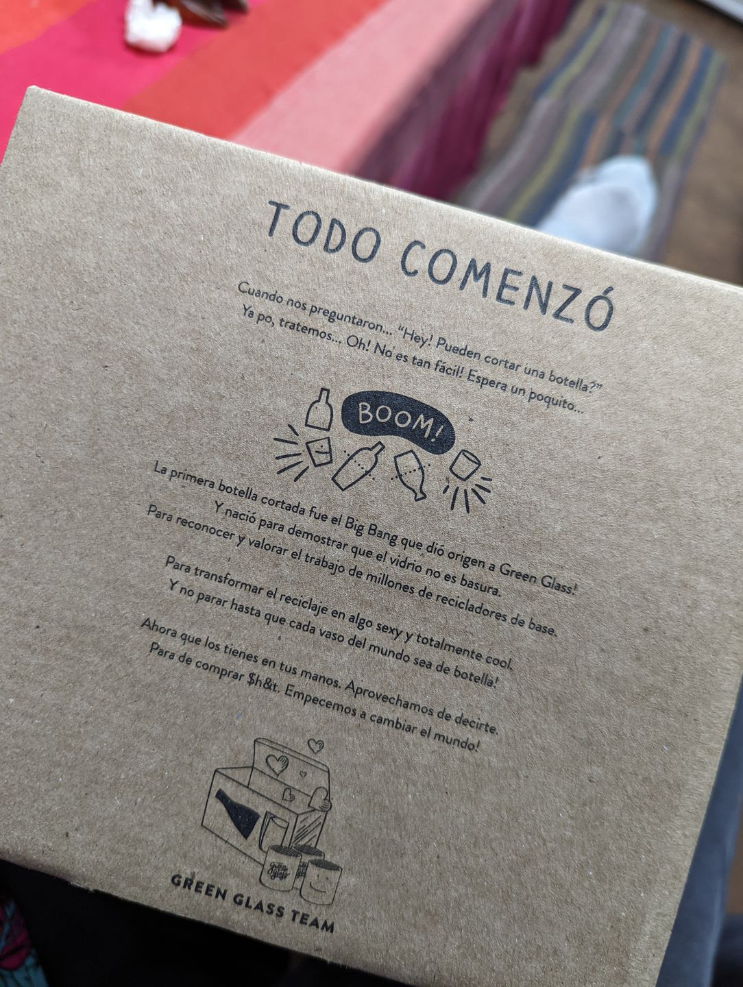 Customer photo review of Hoy me lanzo Juego de 6 Vasos