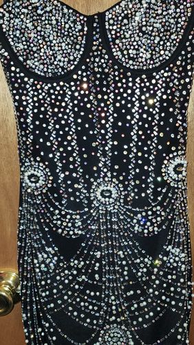 Customer photo review of Desire Crystal Dress (BLACK)