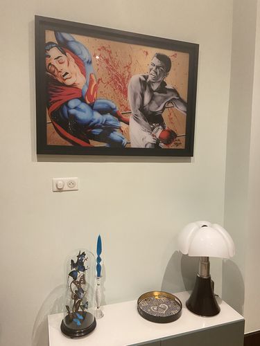 Customer photo review of " End game " Gold Édition Prestige sur Plexiglas