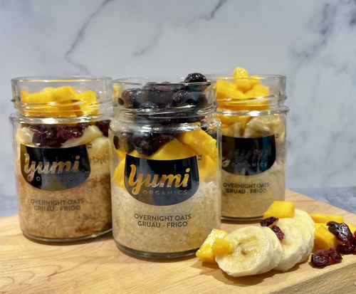Customer photo review of Blueberry Vanilla Overnight Oats