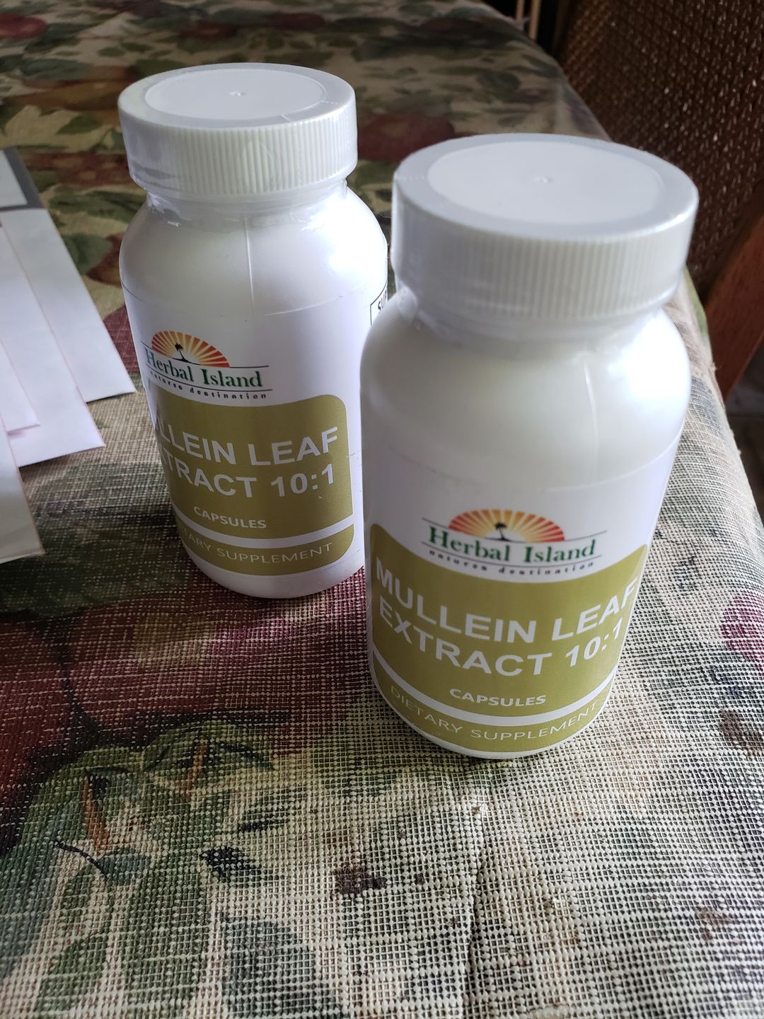 Customer photo review of Mullein Leaf Capsule (Lung Detox Mucus)