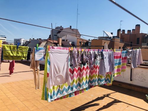 Customer photo review of Eco-Tiras de Detergente 40 lavados Natulim