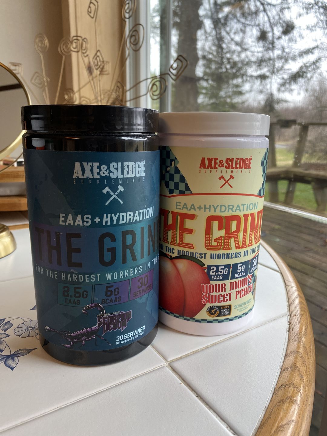 Customer photo review of Axe & Sledge The Grind