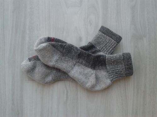 Customer photo review of J.B. Field's Hiking "Hiker GX" 74% Merino Wool Low-Cut Sock