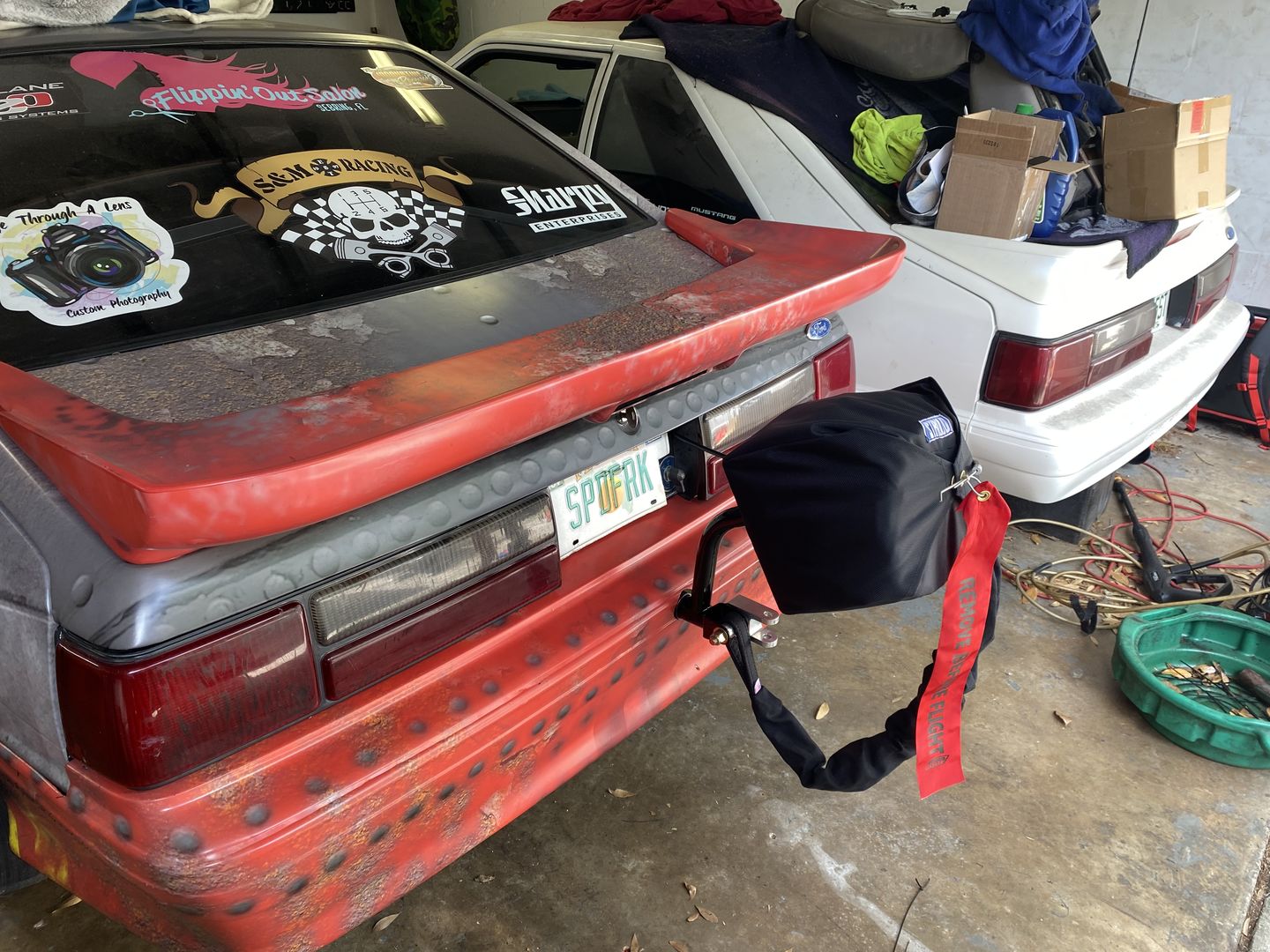 Customer photo review of Stroud Remove Before Flight Safety Tag/Pin