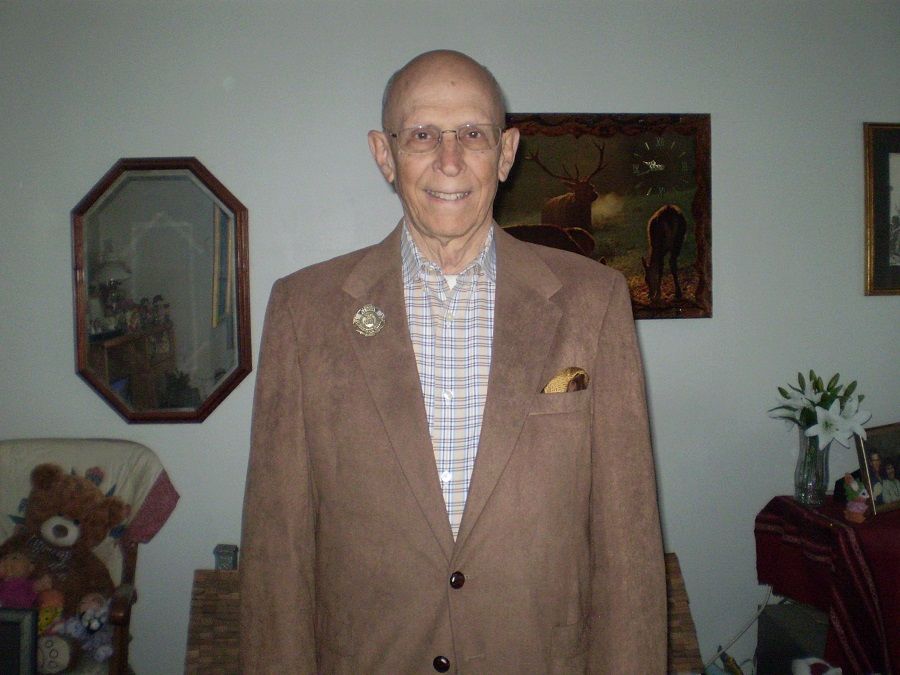 Customer photo review of US Air Force Veteran's Day Pin