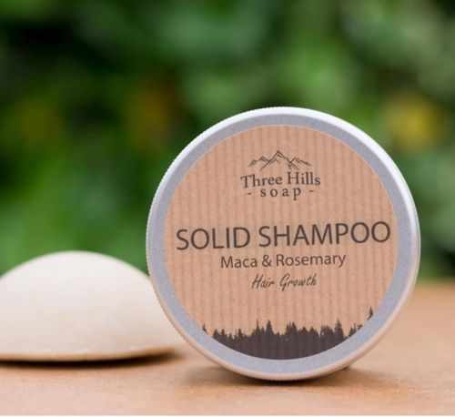 Customer photo review of Shampoo Bar for Hair Growth – Maca and Rosemary