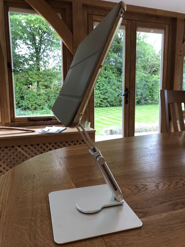 Customer photo review of New: Tablet Stand | 360 Height Adjustable