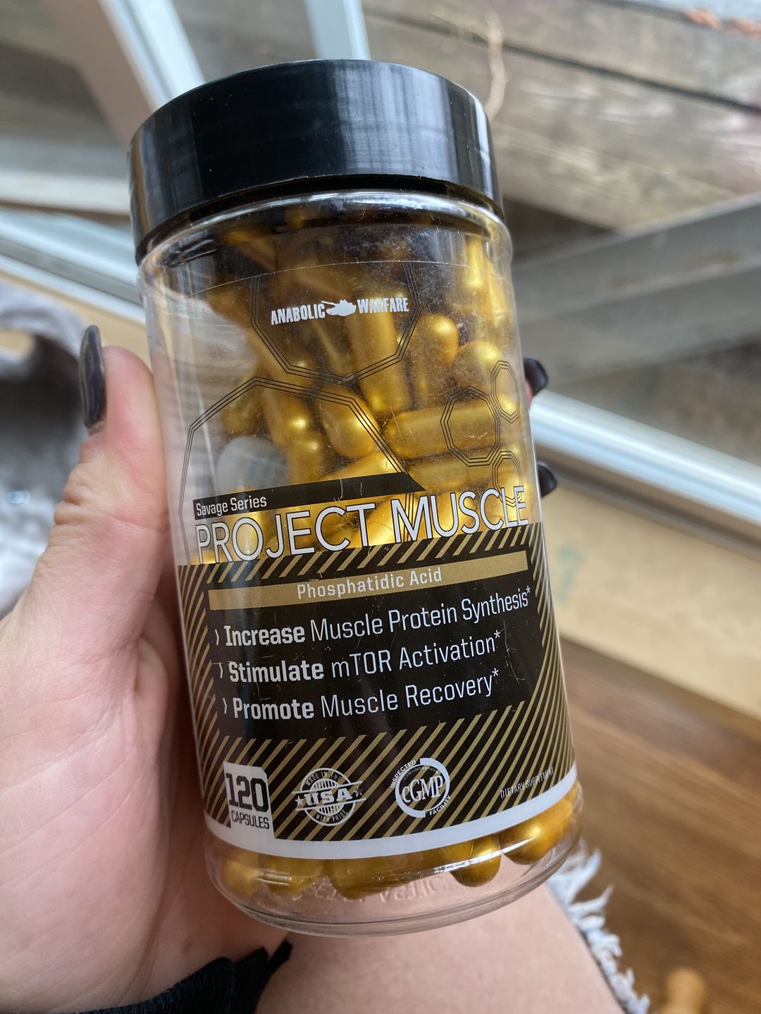 Customer photo review of Project Muscle