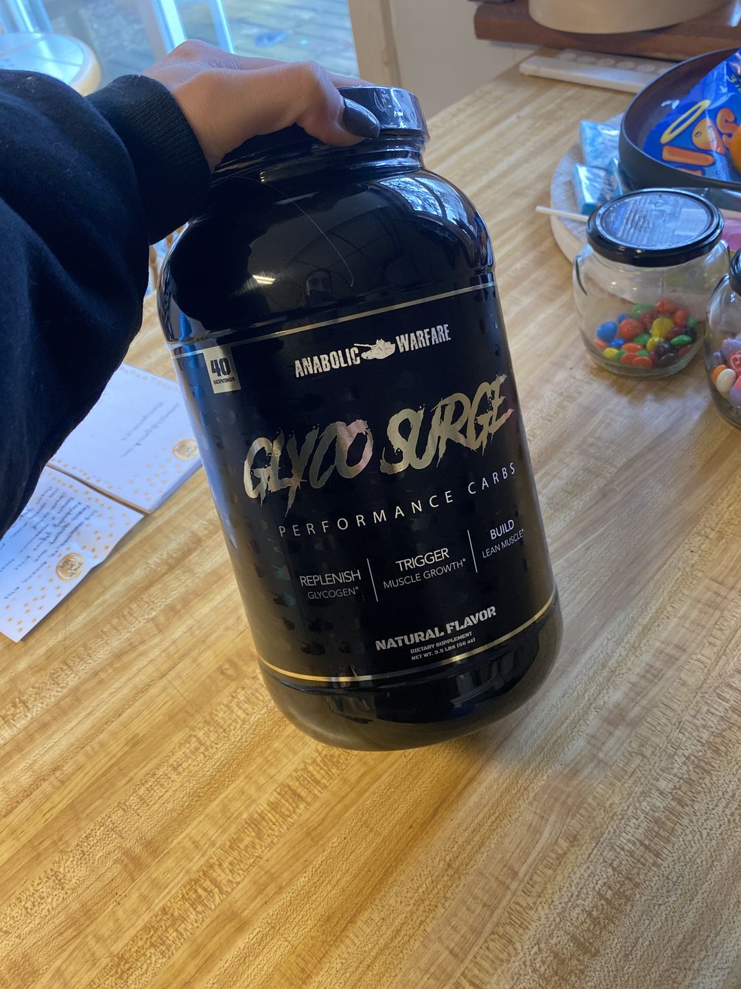 Customer photo review of Glyco Surge