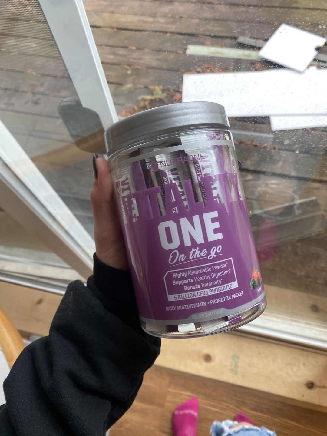 Customer photo review of Vitality Powder