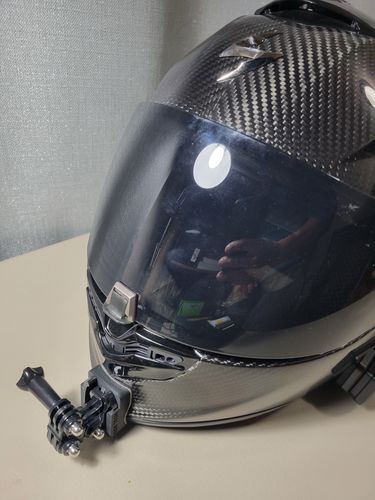 Customer photo review of Scorpion EXO-1400 Camera Mount