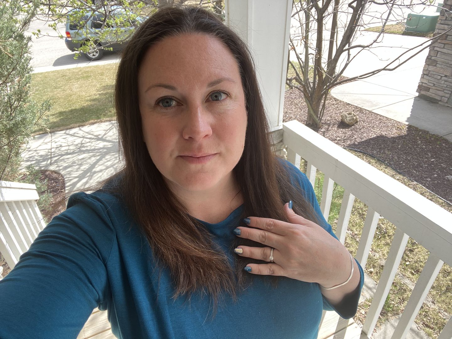 Customer photo review of *Freshly Baked* Boatneck Top