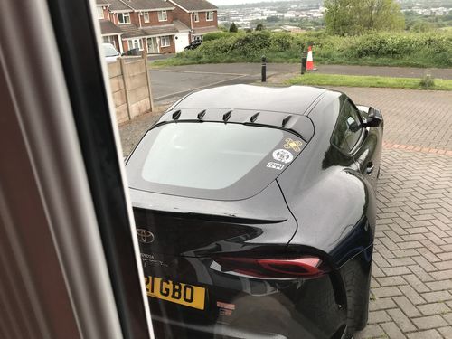Customer photo review of R44 Performance Square Sticker