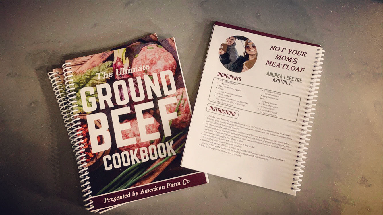 Customer photo review of The Ultimate Ground Beef Cookbook! - PREORDER