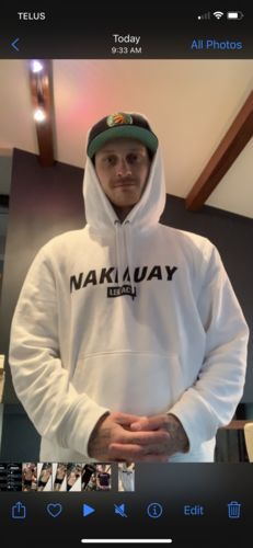 Customer photo review of TWIN TIGERS NAKMUAY HOODIE