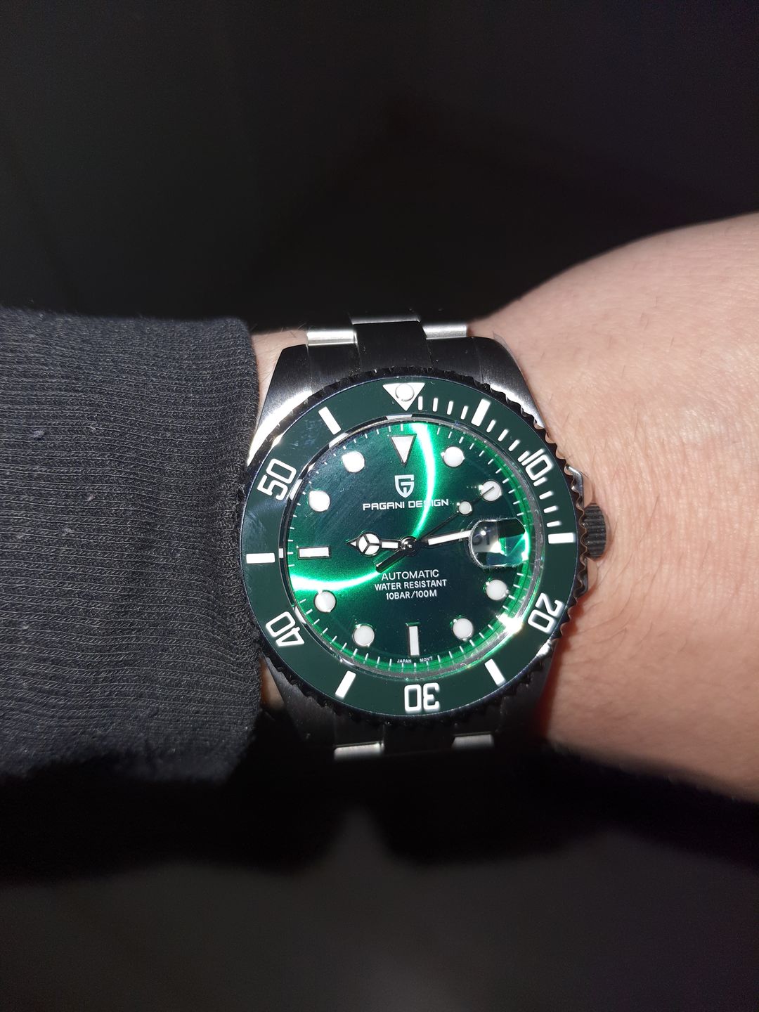 Customer photo review of Pagani Design PD-1639 "43MM Submariner Date"