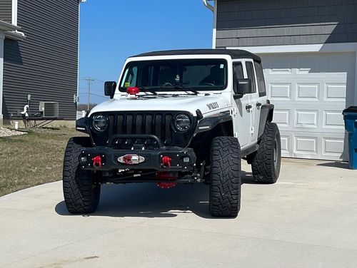 Customer photo review of Jeep Wrangler JL/JT Front Shackle Tab Kit