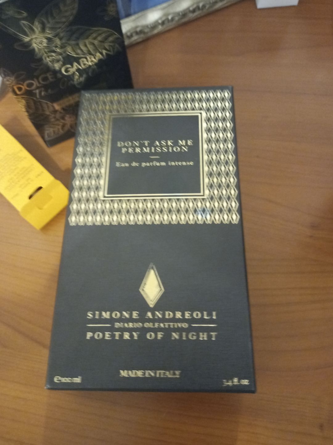 Customer photo review of SIMONE ANDREOLI - DON'T ASK ME PERMISSION