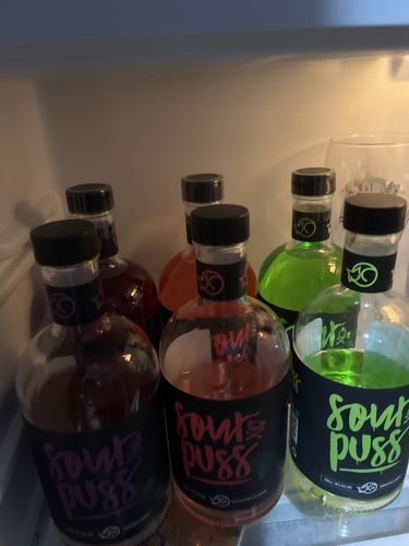 Customer photo review of SOUR 6-PACK + T-SHIRT + SHOT POURER