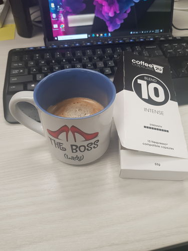 Customer photo review of Regular Starter Pack - 50 Capsules + Free Caramel Box $28.80 - 48c per capsule