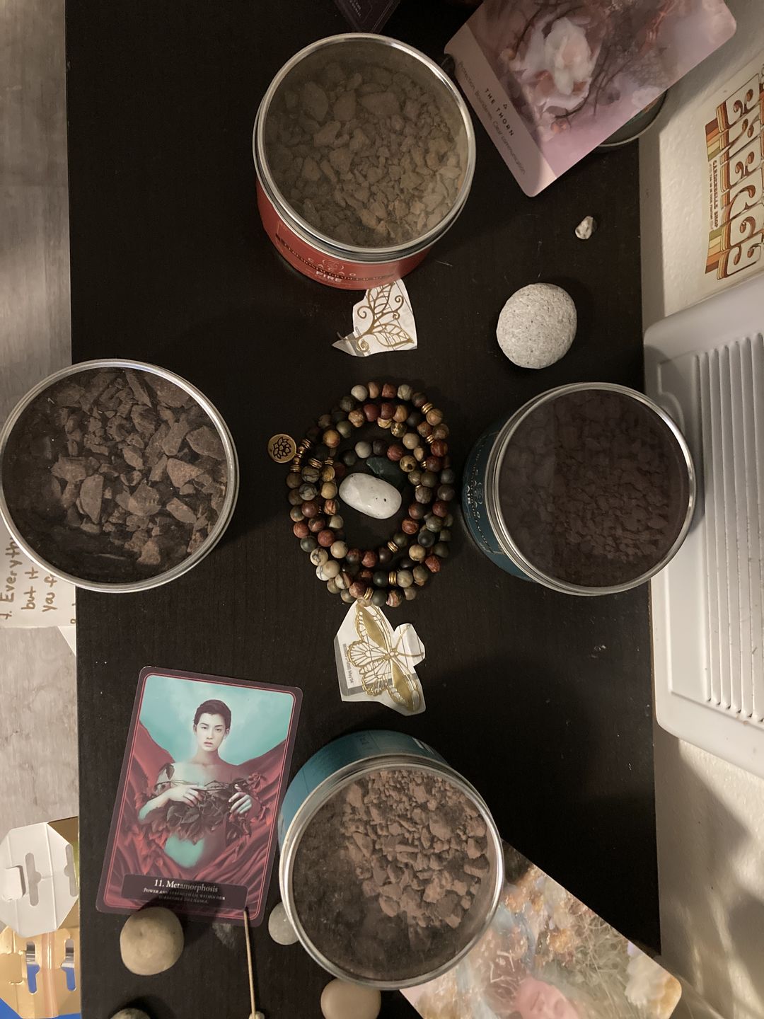 Customer photo review of Ceremonial Cacao — Element Blends Tins Variety Pack (4 tins - 8oz each)