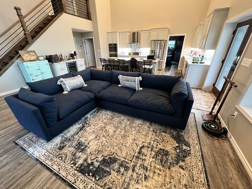 Customer photo review of SoCo Corner Sectional