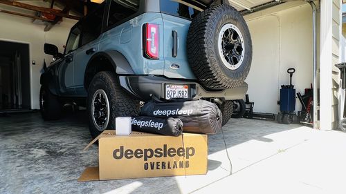 Customer photo review of Deepsleep Solo Mat for Ford Bronco