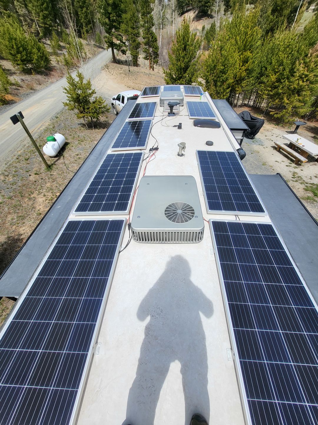 Customer photo review of RICH SOLAR MEGA 200 Watt Monocrystalline Solar Panel | Best 12V Panel for RVs and Off-Grid | 25-Year Output Warranty | UL Certified