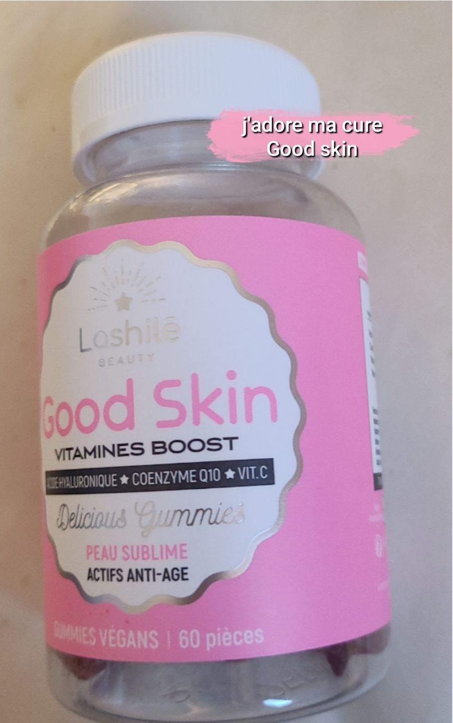Customer photo review of Good Skin - 3 mois