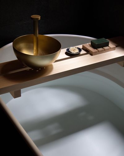 Customer photo review of Brass Hand Shower