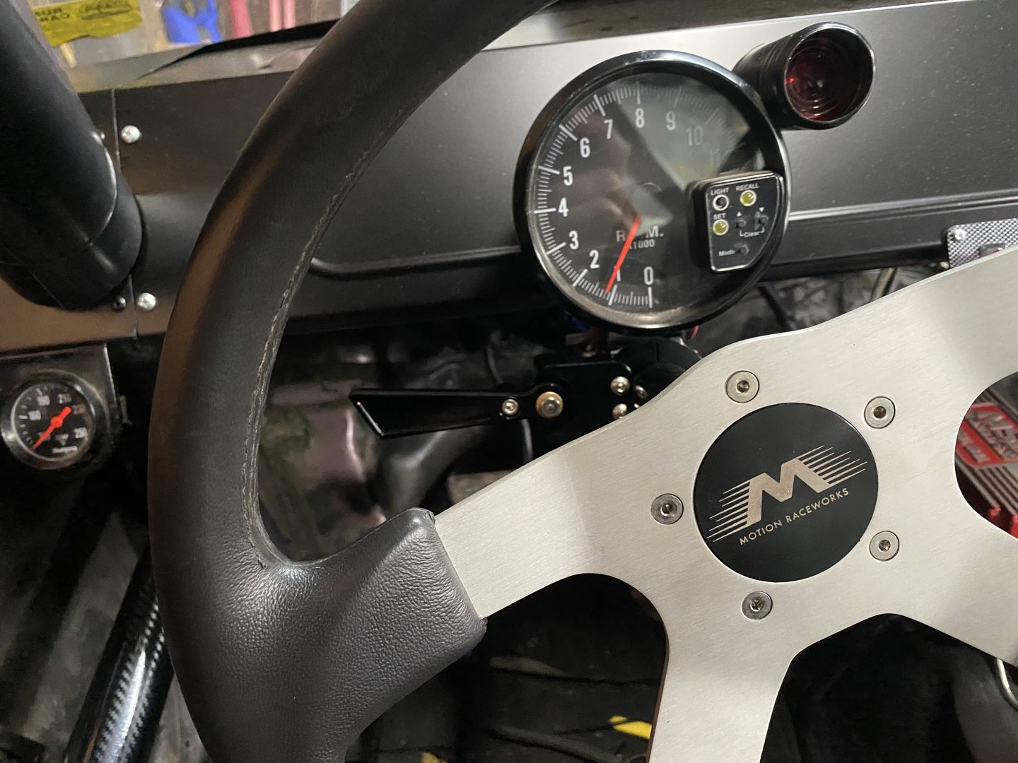 Customer photo review of Motion Raceworks Billet Aftermarket Turn Signal Switch 15-140