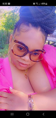 Customer photo review of Rose Gold V Statement Bangle Bracelets