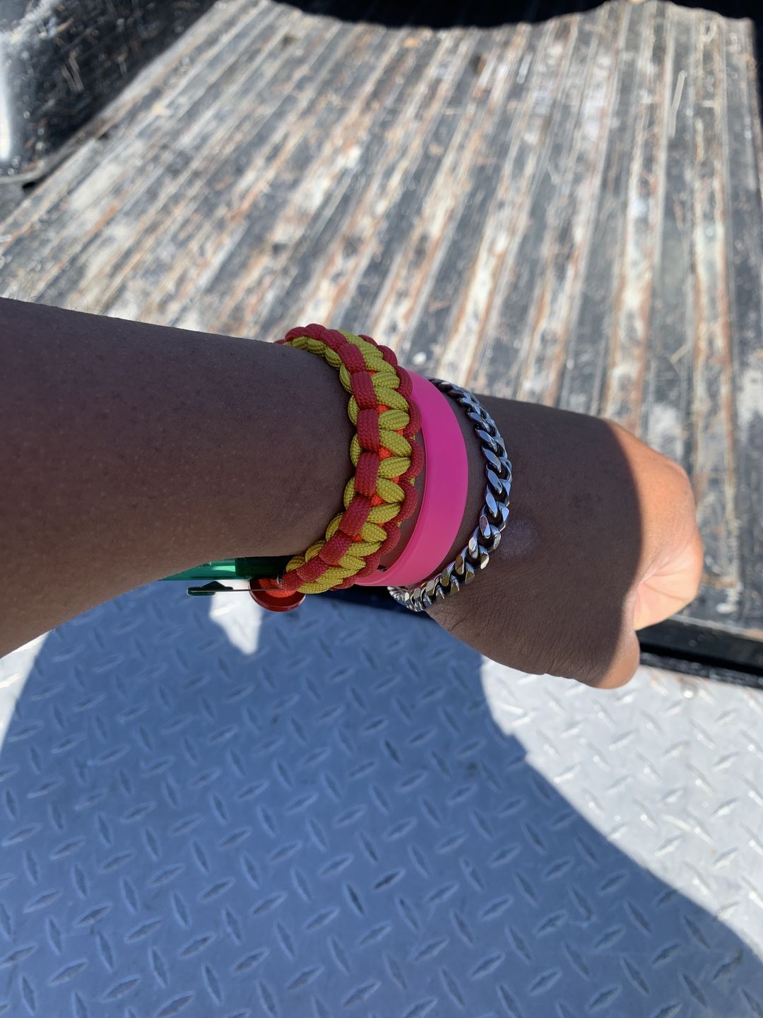Customer photo review of 8mm Cuban Link Bracelet