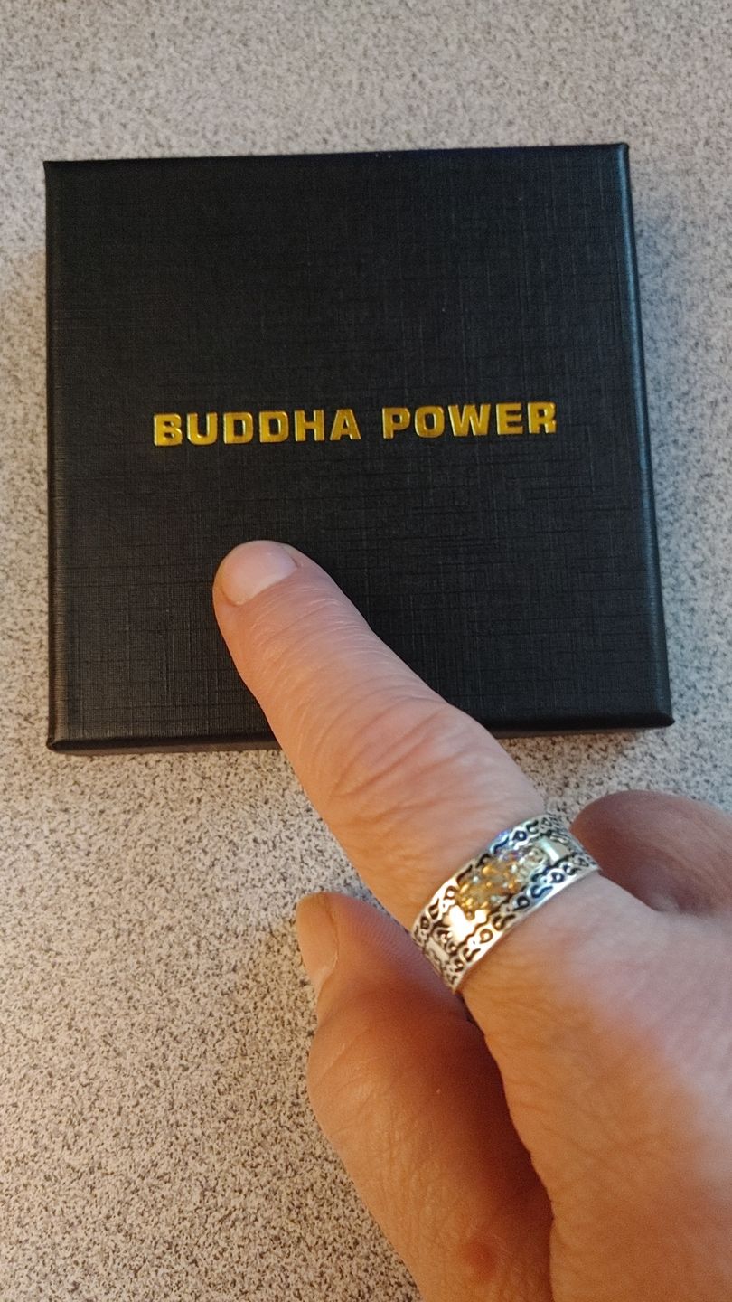 Customer photo review of Lucky Feng Shui Pixiu Wealth & Protection Ring