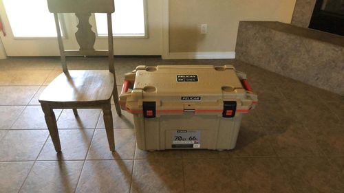 Customer photo review of Pelican 70QT Elite Cooler