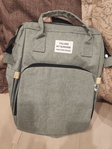 Customer photo review of Sac à langer lit nomade - Passion Bébé