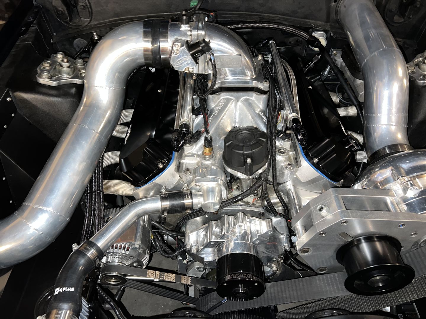 Customer photo review of Motion Raceworks Billet SBF Valve Covers (Black Anodized) 38-110BLK