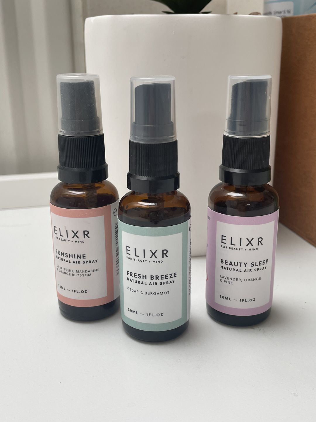 Customer photo review of Airsprays 3er Set - Beauty Sleep, Sunshine & Fresh Breeze