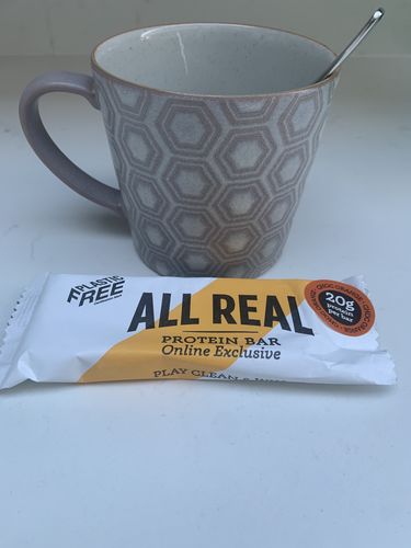 Customer photo review of Choc Sea Salt Protein Bar