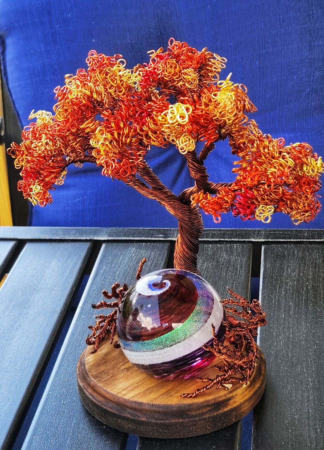 Customer photo review of Autumn Sunshine Tree Of Life - TREE ONLY