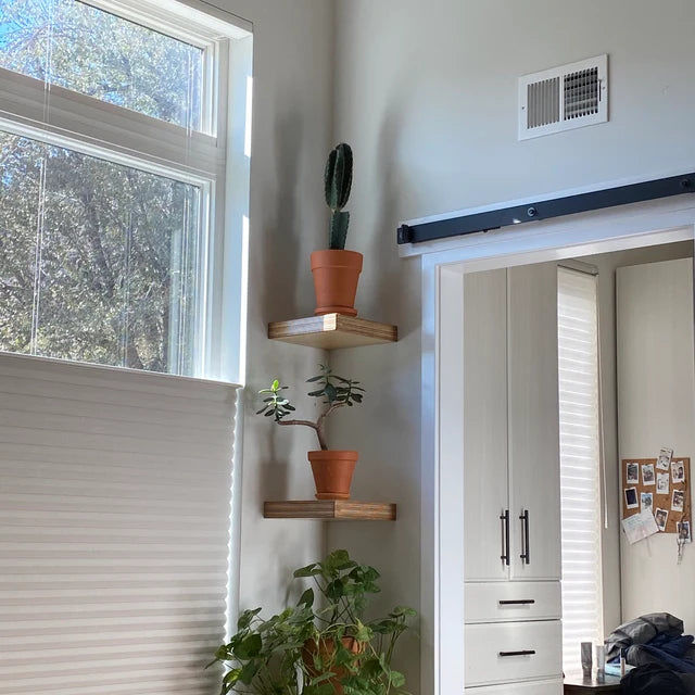 Customer photo review of Square Corner Shelf